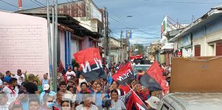 Foto: Caminata colorida "Sandino Vive" en Jalapa, Carazo y Chinandega / TN8