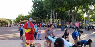Foto: Niñez de Managua disfruta de juegos tradicionales en la plaza de la Revolución / TN8
