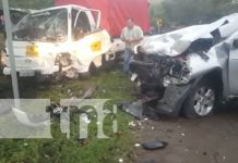 «Vivos de milagro», Fuerte accidente deja lesionados, en San Pedro de Lóvago, Chontales Foto: "Vivos de milagro", Fuerte accidente deja lesionados, en San Pedro de Lóvago, Chontales / TN8