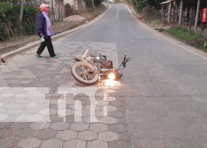 Foto: Conductor imprudente provoca accidente y se da a la fuga en Nueva Segovia / TN8