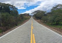 Para la seguridad del pueblo, Matagalpa recibe 15 kilómetros nuevos de carretera