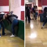 VIDEO: Por el amor de romeo chicas se dan «trompones» dentro de Universidad Chicas se van a los golpes dentro de Universidad