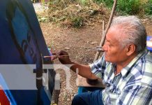 Filiberto José un hombre que sacó adelante a su familia gracias al arte de la pintura Filiberto José un hombre que sacó adelante a su familia gracias al arte de la pintura