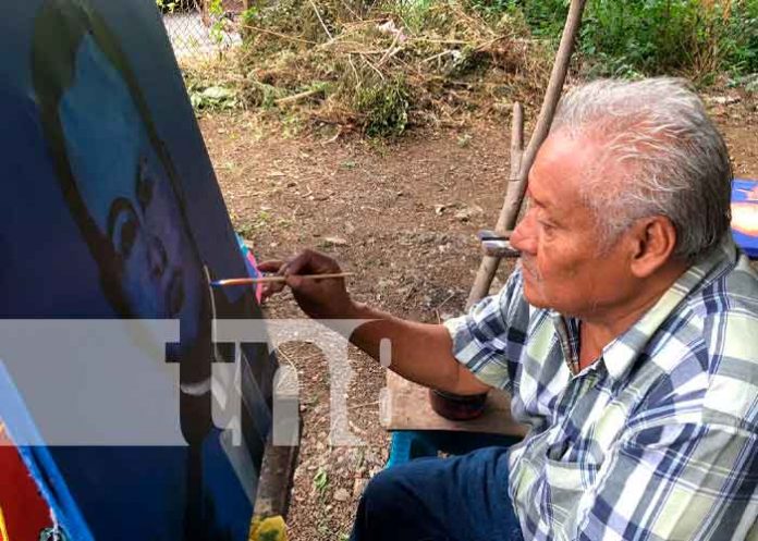6 Filiberto José un hombre que sacó adelante a su familia gracias al arte de la pintura