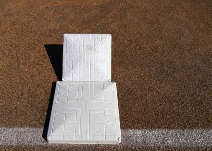 Almohadilla mlb, grandes, ligas, cambios, corredores,