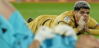 ronald, araujo, barcelona, fútbol, almería,