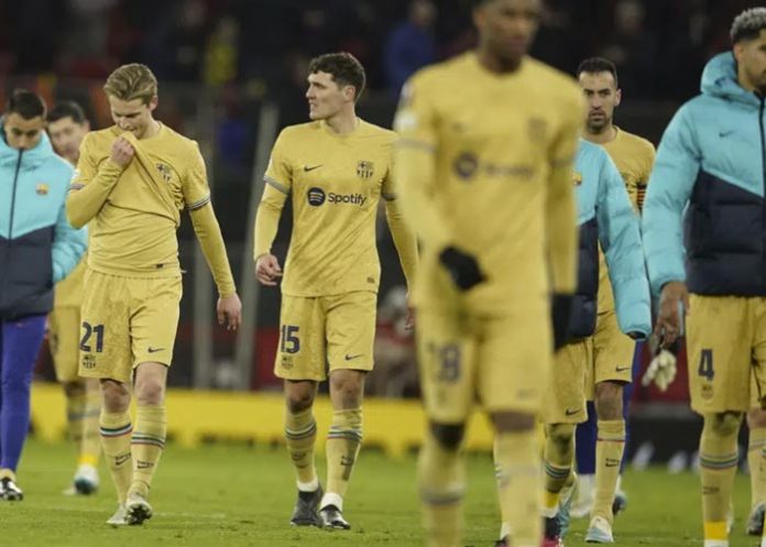 El FC Barcelona no ha podido ganar en europa recientemente Barcelona con problemas en europa