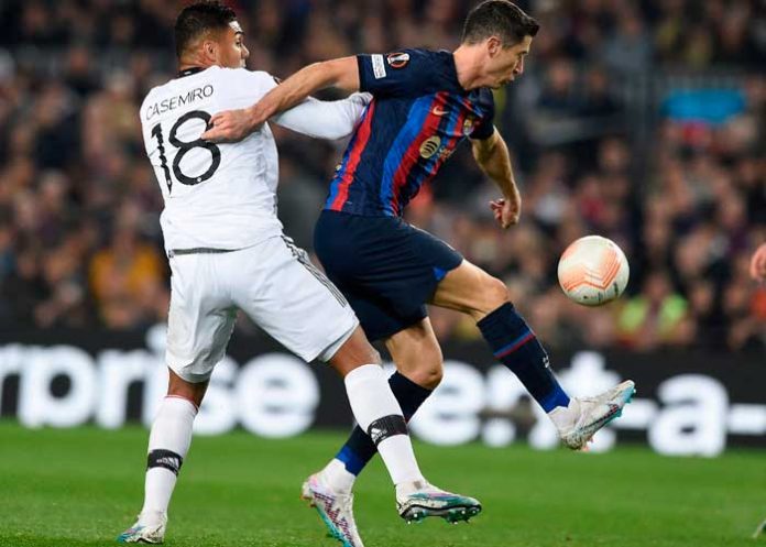 Barcelona barcelona, fútbol, robert, casemiro, manchester, united,