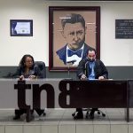 Foto: Conferencia de prensa en Nicaragua sobre deportación de traidores a la patria / TN8
