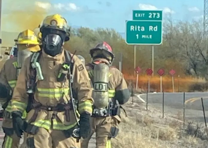 Alerta en Estados Unidos tras volcarse un camión con químicos