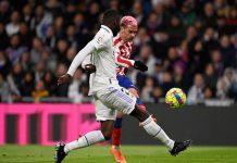 Madrid y Atlético empatan 1-1 en un derbi con goles uruguayos real, madrid, atlético, fútbol,