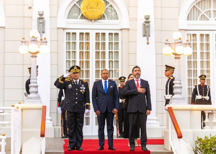 Nicaragua presenta Cartas Credenciales ante el presidente de El Salvador