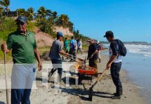 Limpieza de playas en Bilwi garantiza condiciones para el plan verano 2023 Lanzamiento de plan verano en centro recreativo el Malecón, Bilwi