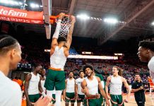 Omier y Miami sacaron duro resultado ante Clemson norchad, omier, miami, basketball, clemson,