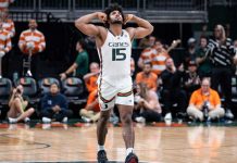 Norchad Omier iguala su mayor cantidad de puntos con Miami norchad, omier, miami, basketball, ncaa,