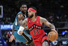 Raptors suman su cuarta victoria seguida a costa de los Pistons raptors, toronto, nba,