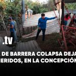 Gradería de barrera colapsa dejando al menos 27 heridos entre ellos niños, en La Concepción
