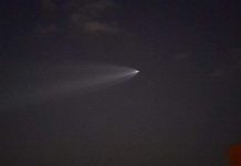 Luces raras en el cielo del Pacífico de Nicaragua... ¿Será alguna señal?