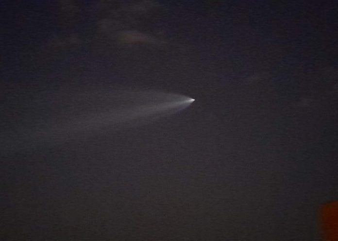 Luces raras en el cielo del Pacífico de Nicaragua... ¿Será alguna señal?