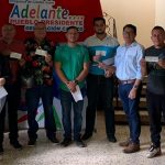 Programa "ADELANTE" desembolsa a 10 protagonistas de Carazo