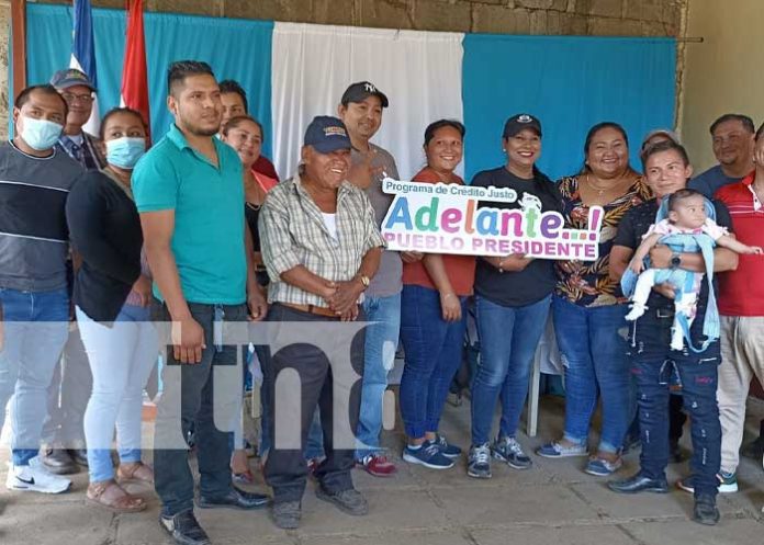 Foto: Desembolso del Programa Adelante en Masaya y Rivas / TN8