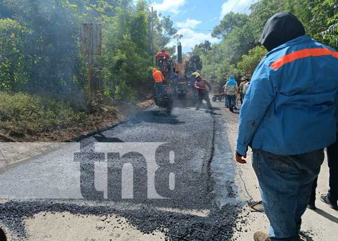 alcal-calle-2 Foto: Revestimiento asfáltico en San Antonio Sur, Managua / TN8