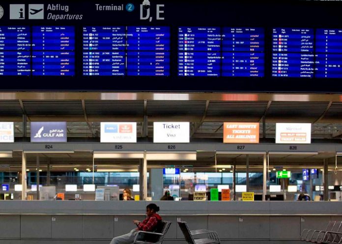 Huelga en ocho aeropuertos de Alemania dejó miles de vuelos cancelados