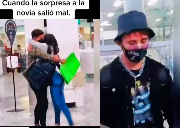 ali Llegó al aeropuerto para recibir a su novia y se lleva sorpresa