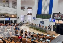 Asamblea Nacional dicta Ley Especial que Regula la Pérdida de la Nacionalidad Nicaragüense Foto: Sesión especial de la Asamblea Nacional de Nicaragua / TN8