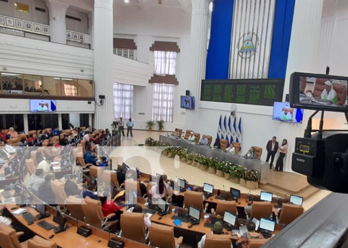 Foto: Sesión especial de la Asamblea Nacional de Nicaragua / TN8