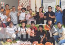 Juventud de Bilwi recibe materiales deportivos para fortalecer la recreación sana Foto: Materiales deportivos para BICU en Bilwi / TN8