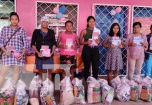 MIFAM atiende a mujeres con partos múltiples de Bilwi y sus comunidades Foto: Ministerio de la Familia apoya a mujeres de partos múltiples en Bilwi / TN8