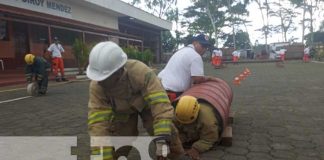 Foto: Preparación de nuevos bomberos en Nicaragua / TN8