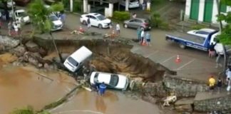 Lluvias torrenciales en Sao Paulo dejan 36 muertos y 40 personas desaparecidas