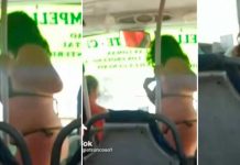 Sin penasaurio mujer se sube al bus en ropa interior «No soportaba el calor» Mujer se sube a bus en ropa interior al no soportar ola de calor en Chile
