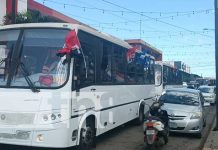 5 unidades de buses nuevas estrenarán en Carazo Foto: Nuevas unidades de buses para Carazo / TN8