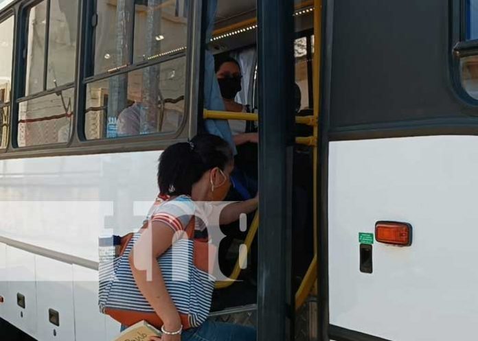 Foto: Nuevos buses para Jinotepe, Carazo / TN8