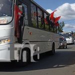 Masaya recibe nuevas unidades de buses para el transporte colectivo Foto: Masaya recibe unidades nuevas de transporte / TN8