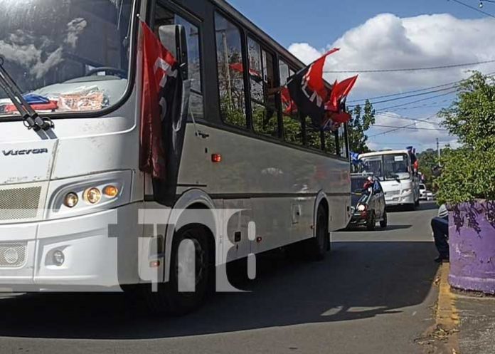 Foto: Masaya recibe unidades nuevas de transporte / TN8