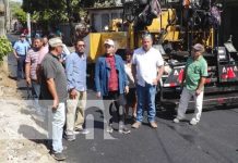 Foto: Nuevas calles para el barrio Tierra Prometida, Managua / TN8