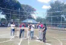 Inauguran primera etapa de estadio de béisbol en la Isla de Ometepe Inauguran primera etapa de estadio de béisbol en la Isla de Ometepe