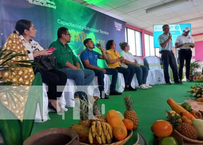 Foto: Lanzamiento de escuelas técnicas de campo en Carazo / TN8