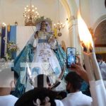 Foto: Tradición de quema de candelas en Diriomo / TN8