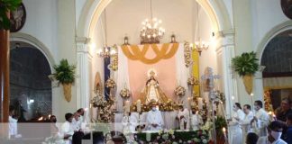 Foto: Celebración de La Virgen de Candelaria en Diriomo / TN8