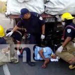 Foto: Accidente de tránsito en la Cuesta El Plomo, Managua / TN8