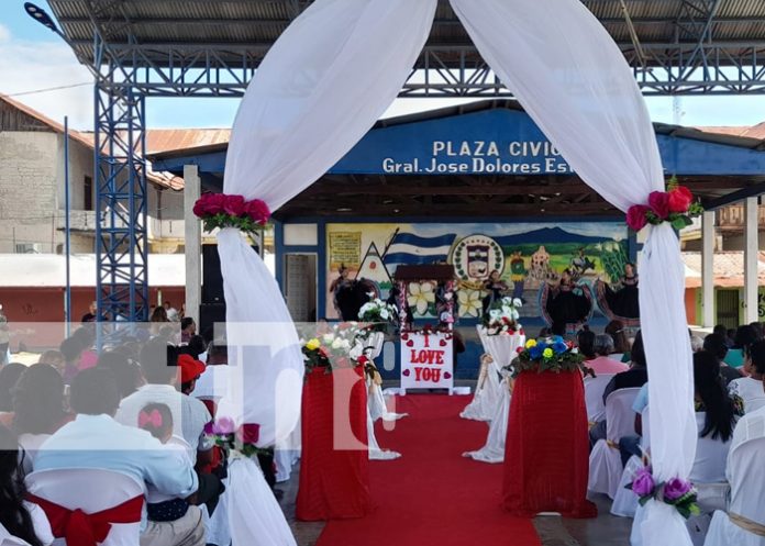 dai 26 parejas se unen en matrimonio en Nandaime