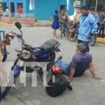 Foto: Choque de motos en la Isla de Ometepe / TN8