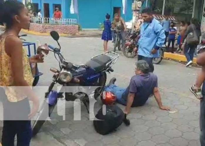Foto: Choque de motos en la Isla de Ometepe / TN8