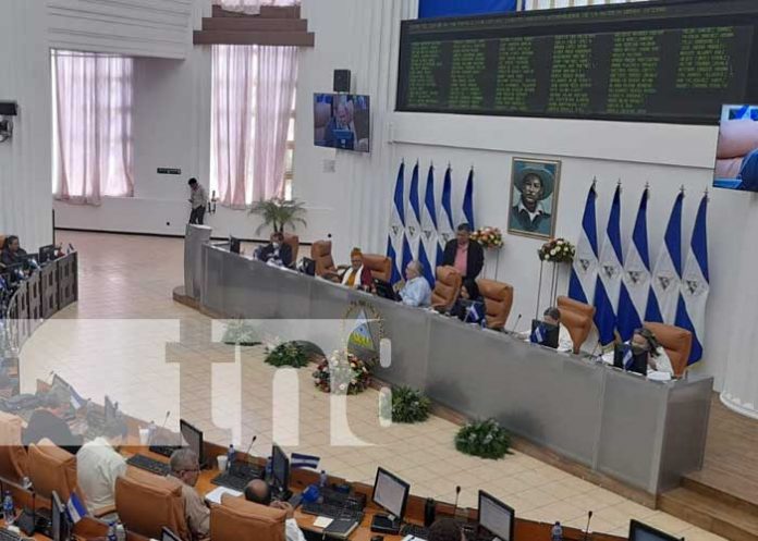 Foto: Sesión parlamentaria en la Asamblea Nacional de Nicaragua / TN8