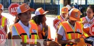 Foto: Promoción de la educación vial desde los colegios en Nicaragua / TN8